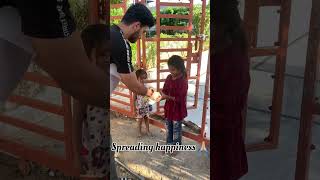 Spreading happiness ❤️ humanity helpingothers bekind [upl. by Layney92]