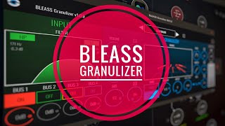 Bleass Granulizer iOS App  Desktop Plugin Walkthrough  Demo  Review [upl. by Akym346]