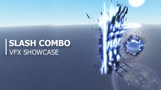 Slash Combo ー Roblox VFX [upl. by Artenahs]