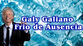 Frio de Ausencia  Galy Galiano  Video Lyric [upl. by Unhsiv]