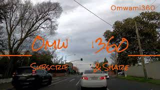 Drive from Kew to Toorak Melbourne Australia [upl. by Akisey]