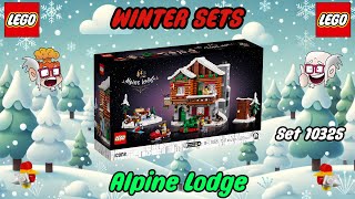 Building the Cozy Lego 10325 Alpine Lodge – A Perfect Winter Escape [upl. by Eiro]