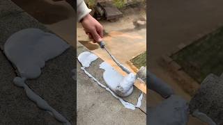 Waterproofing and leakproofing material painting process [upl. by Franny83]