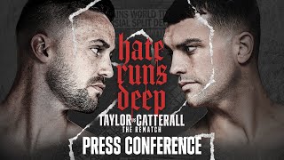 JOSH TAYLOR VS JACK CATTERALL 2 PRESS CONFERENCE LIVESTREAM [upl. by Ahsataj694]