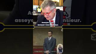 Jean Lassalle réagit à son chant dans l’Assemblée nationale [upl. by Fianna]