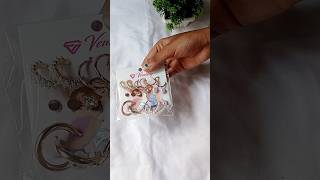 Meesho earrings unboxing unboxing trending viral shorts [upl. by Hertberg342]