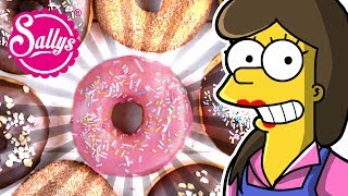 The Simpsons Donuts  Doughnuts  Grundrezept  Sallys Welt [upl. by Oler633]