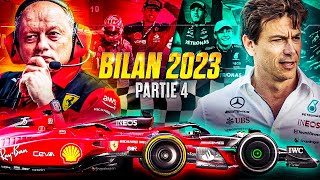 LA LIMITE DU CONCEPT EST ATTEINTE  BILAN SAISON 2023 DE FORMULE 1  Partie 4 [upl. by Dulcle]