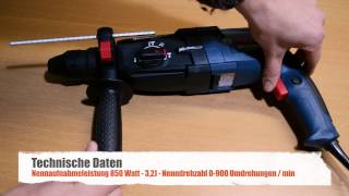 Bosch GBH 228 DFV Bohrhammer Test [upl. by Redep580]