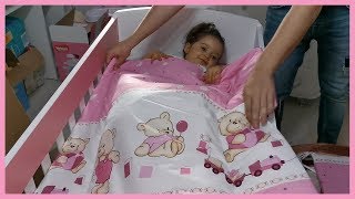 Baby Cot for Newborn Little Sister Assembly Process [upl. by Winer]