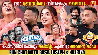 NAZRIYA FAHAD  BASIL JOSEPH  DEEPAK  AKHILA  CHOYCH CHOYCH POWAM  GINGER MEDIA [upl. by Ellenaej]