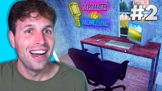 ME HICE FAMOSO  Streamer Life Simulator 2 [upl. by Yaf]