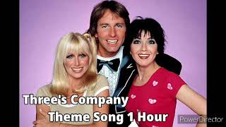 Threes Company Theme Song 1 Hour [upl. by Akcimehs62]