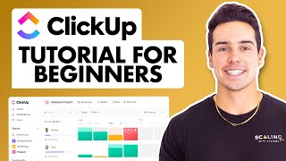 ClickUp Tutorial  How to use ClickUp for Beginners [upl. by Offen]