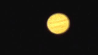 Giove con Macchia Rossa telescopio da 127mm  webcam  Jupiter with Red Spot [upl. by Sualkin]