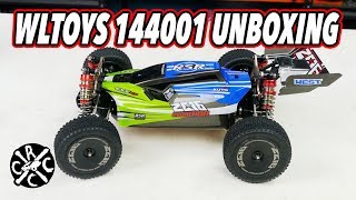 WLTOYS 144001 4wd Buggy Unboxing  114th scale RC Buggy [upl. by Freiman]