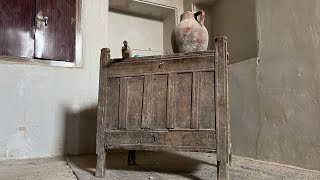 Restoration of the 500YearOld Chest  FURNITURE RESTORATION [upl. by Eelarat]