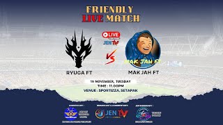 Live Futsal RYUGA FT vs MAKJAH FT  Futsal Friendly [upl. by Lynea]