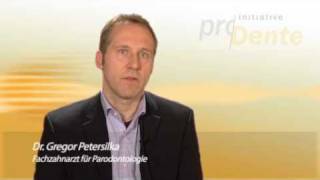 Parodontitis  Interview mit PD Dr Gregor Petersilka [upl. by Nonnerb18]