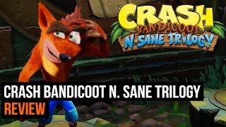 Crash Bandicoot N Sane Trilogy  Review PS4 [upl. by Kcyred]