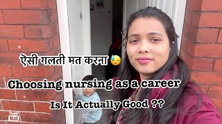 Am I regretting being in nursing profession indian nurses uk nhs viralvideo students career [upl. by Bliss884]