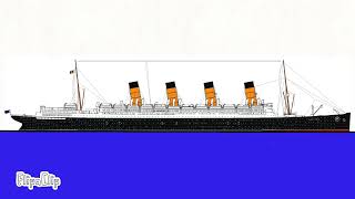 aquitania sinking Titanic [upl. by Yawnoc]