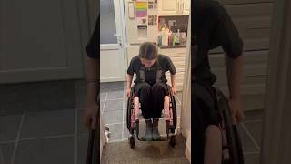 How I cook meals in my wheelchair ♿️ wheelchairuser accessibility disabled [upl. by Akimat]