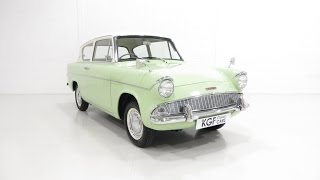 A Swinging 1960’s Ford Anglia 105E Deluxe in Phenomenal Condition  SOLD [upl. by Paton831]