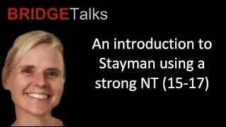 Introduction to stayman with a strong NT 1517 [upl. by Naesyar]