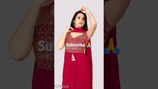 Embroidered kurta setsfashiontreandingdressviralshortmeesho [upl. by Latoya]