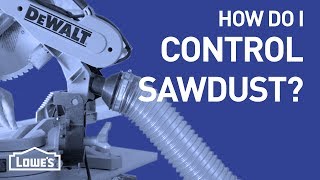 How Do I Control Sawdust  DIY Basics [upl. by Oner666]