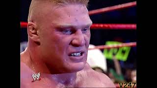 Rob Van Dam vs Brock Lesnar RAW 6242002 Highlights [upl. by Suraved]