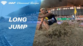 Juan Miguel Echevarria wins the long jump contest in Lausanne  IAAF Diamond League [upl. by Aninad]