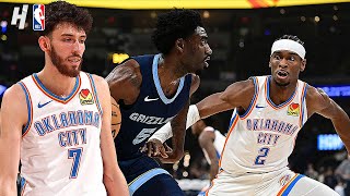 Memphis Grizzlies vs Oklahoma City Thunder  Full Game Highlights  December 18 202324 NBA Season [upl. by Richarda980]