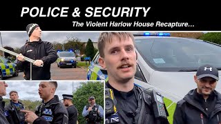 Police amp Security Captured In The Most Violent House Recapture North Of London In Harlow [upl. by Pry612]