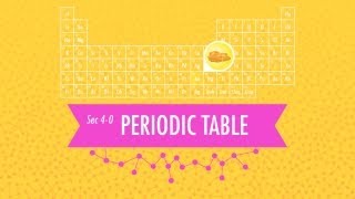 The Periodic Table Crash Course Chemistry 4 [upl. by Nylakcaj]