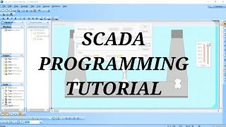 SCADA system tutorial for Bottle Filling process scada automation [upl. by Gaiser]