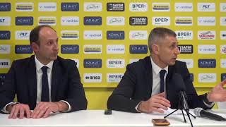 Conferenza Stoytchev e Sartoretti post Azimut Modena  Kioene Padova [upl. by Ecnarretal]