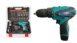 HID 12V CORDLESS DRILL MACHINE [upl. by Corso]