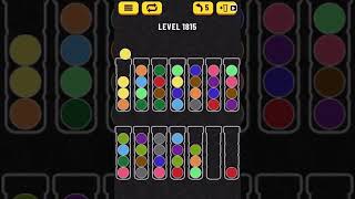 【Ball Sort Puzzle】Level1815 [upl. by Noland]