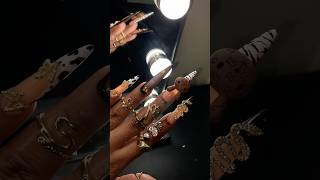 Press On Nail Set  Gel Press On Nails  Gel Nails pressonnails pressonnailbusiness nailtutorial [upl. by Kent]