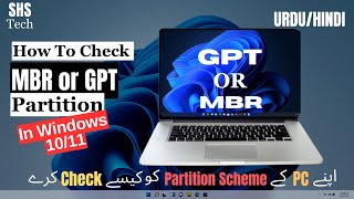 How to Check MBR or GPT Partition in Windows 1011 on PC in 2024  Quick and Easy Guide  tech [upl. by Yentrok973]