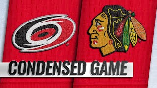 110818 Condensed Game Hurricanes  Blackhawks [upl. by Carlen]