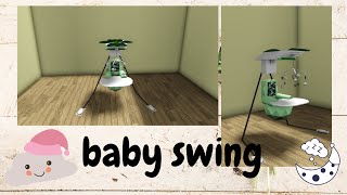 bloxburg baby swing build hack [upl. by Thelma88]