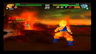 Dragon Ball Z Budokai Tenkaichi 3  Goku Ssj vs Freezer Red Potara [upl. by Nomelc40]