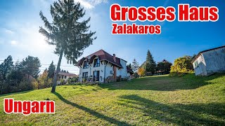 UNGARN THERMALORT ZALAKAROS GROSSES HAUS IN GUTER LAGE [upl. by Etteraj]