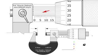 Micrômetro em Milímetro Milesimal  Leitura e Interpretação [upl. by Diskin]