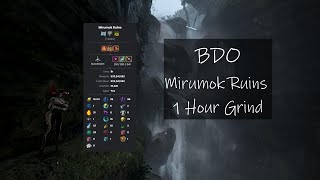 BDO Succ Ranger Mirumok Ruins 1 Hour Grind [upl. by Amarillas]