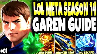 I CREATED THE BEST GAREN SEASON 14 IMMORTAL BUILD GUIDE  New LoL Meta 01 🔥 Top Garen s14 Gameplay [upl. by Albers999]