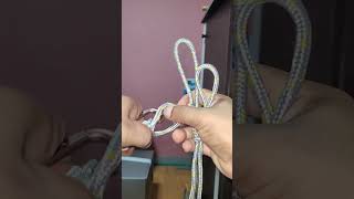 📌Three strong knots in one rope✅️⛓️ camping rope bowlineknots diy [upl. by Jeconiah72]